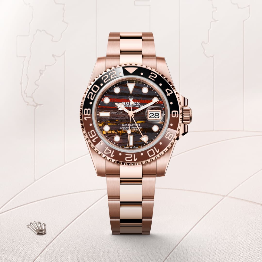 Rolex GMT-Master II Oyster, 40 mm, Everose-Gold M126715CHNR-0002