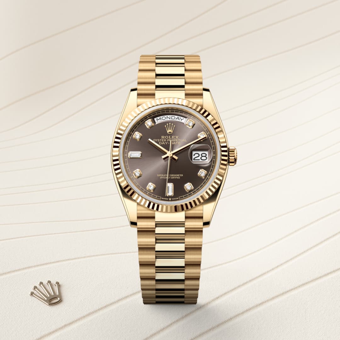 Rolex Day-Date 36 Oyster, 36 mm, Gelbgold M128238-0022