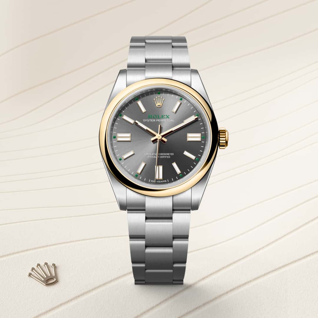 Rolex Oyster Perpetual 41 Oyster, 41 mm, Edelstahl Oystersteel und Gelbgold M134303-0001