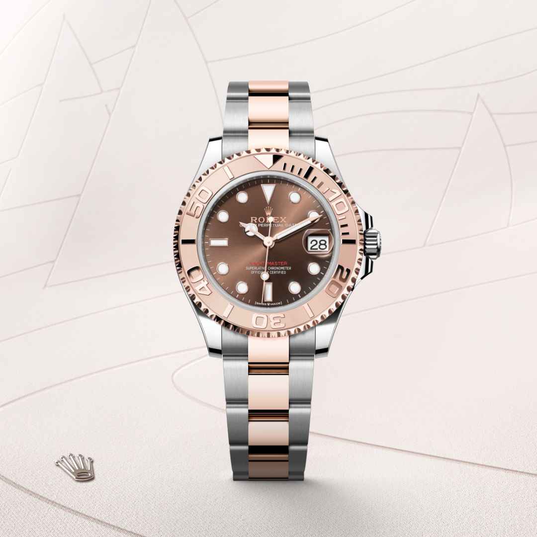 Rolex Yacht-Master 37 Oyster, 37 mm, Edelstahl Oystersteel und Everose-Gold M268621-0003