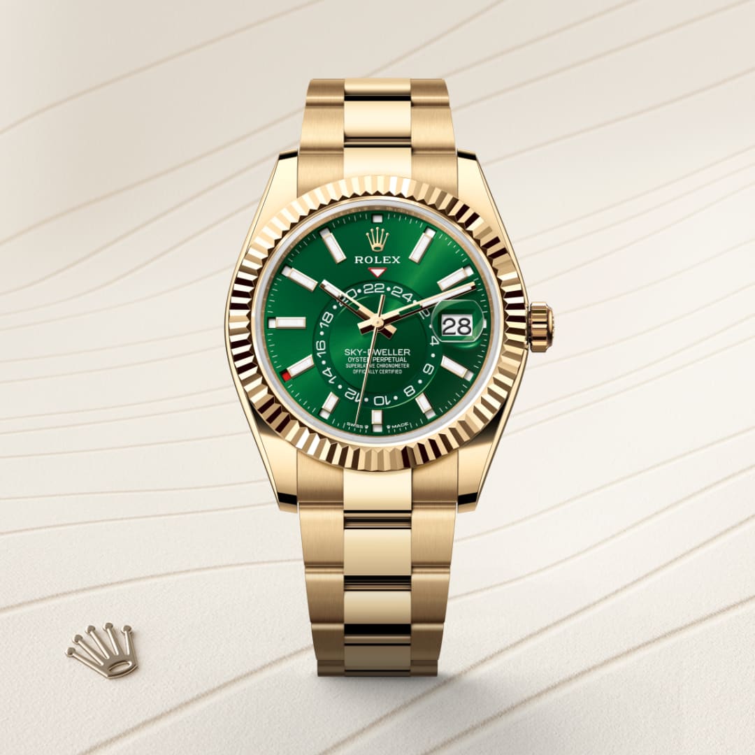 Rolex Sky-Dweller Oyster, 42 mm, Gelbgold M336938-0007