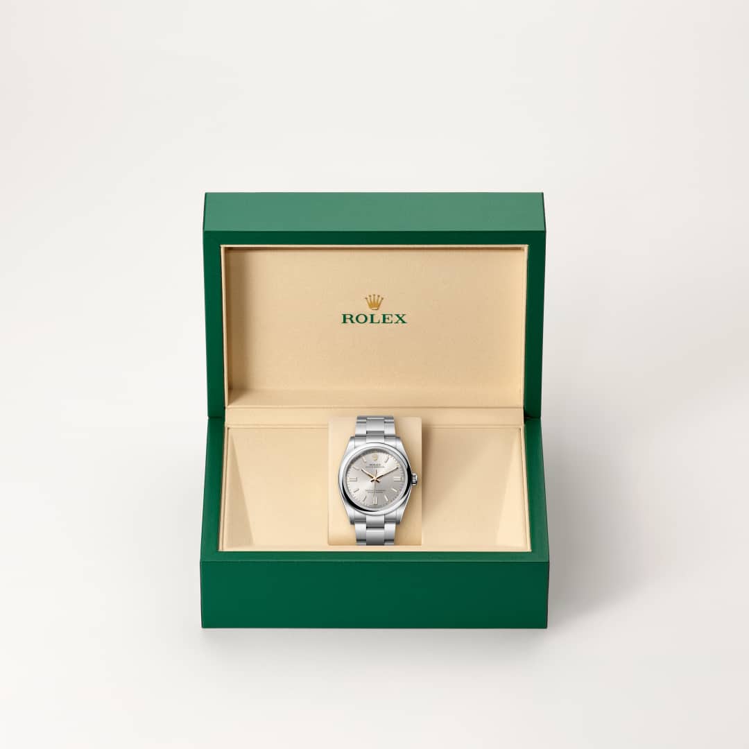 Rolex Oyster Perpetual 36 Oyster, 36 mm, Edelstahl Oystersteel M126000-0001