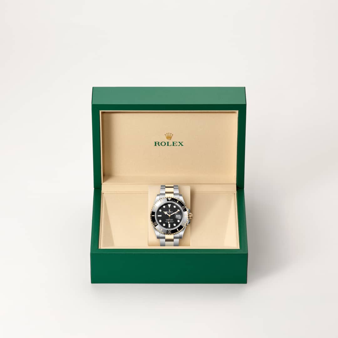 Rolex Submariner Date Oyster, 41 mm, Edelstahl Oystersteel und Gelbgold M126613LN-0002