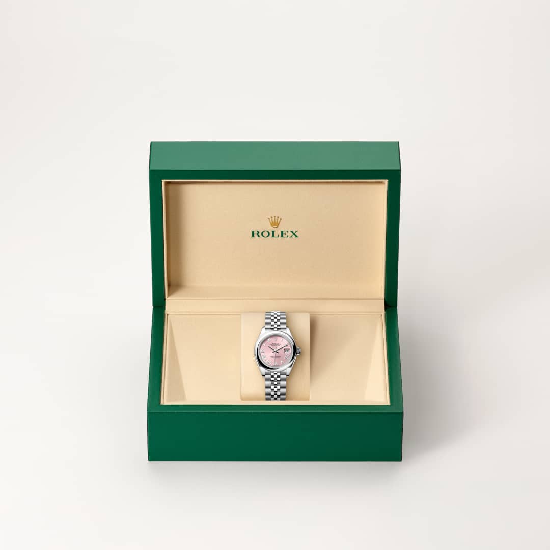 Rolex Lady-Datejust Oyster, 28 mm, Edelstahl Oystersteel M279160-0013