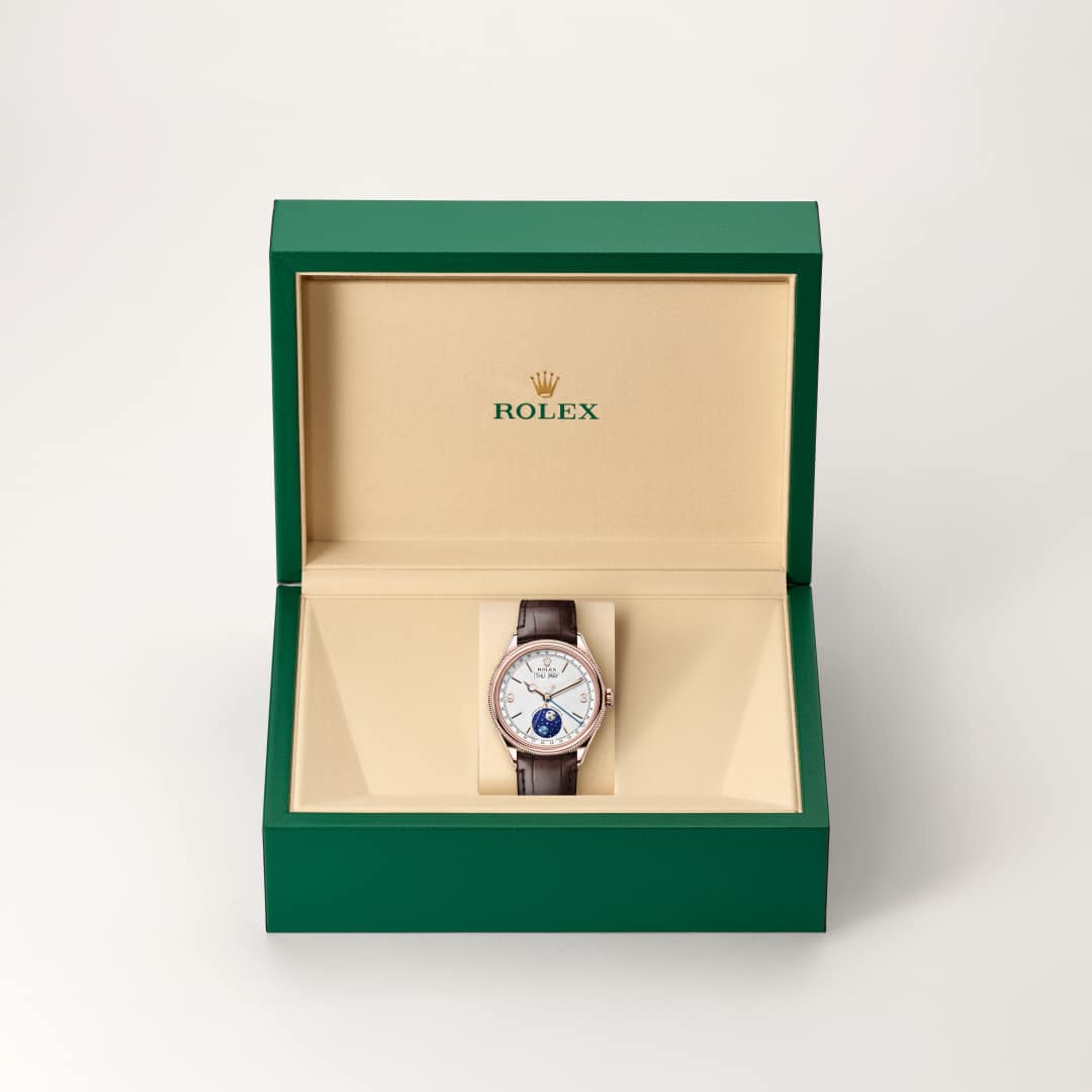 Rolex Padellone 39 mm, 18 Karat Everose-Gold, poliert M53505-0002