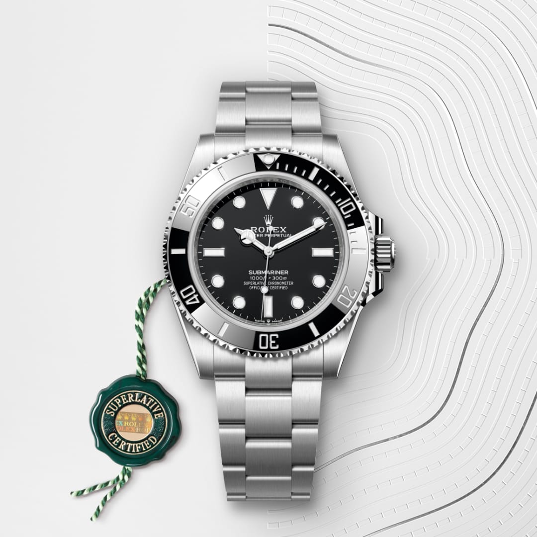 Rolex Submariner Oyster, 41 mm, Oystersteel M124060-0001