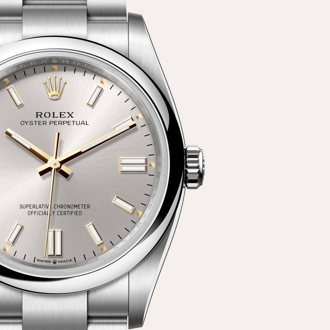 Rolex Oyster Perpetual 36 Oyster, 36 mm, Edelstahl Oystersteel M126000-0001