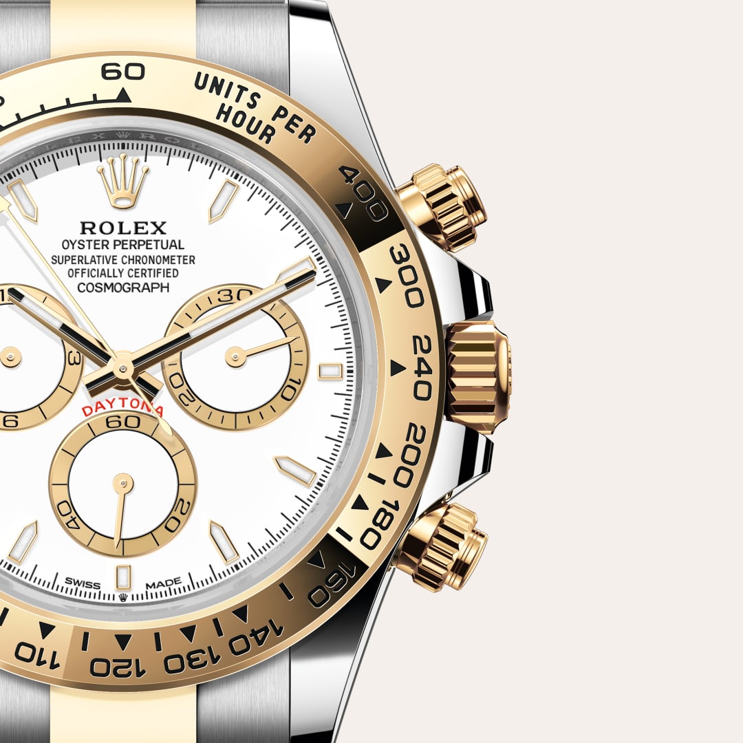 Rolex Cosmograph Daytona Oyster, 40 mm, Edelstahl Oystersteel und Gelbgold M126503-0001