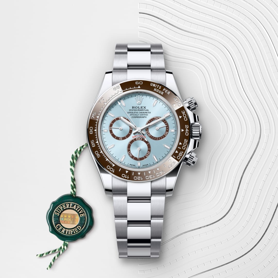 Rolex Cosmograph Daytona Oyster, 40 mm, platinum M126506-0001