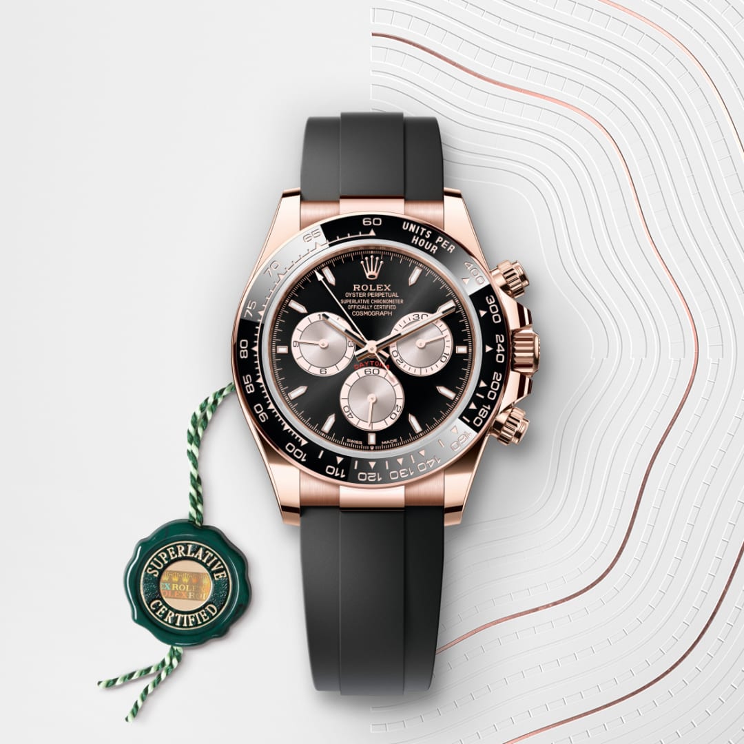 Rolex Cosmograph Daytona Oyster, 40 mm, Everose gold M126515LN-0002
