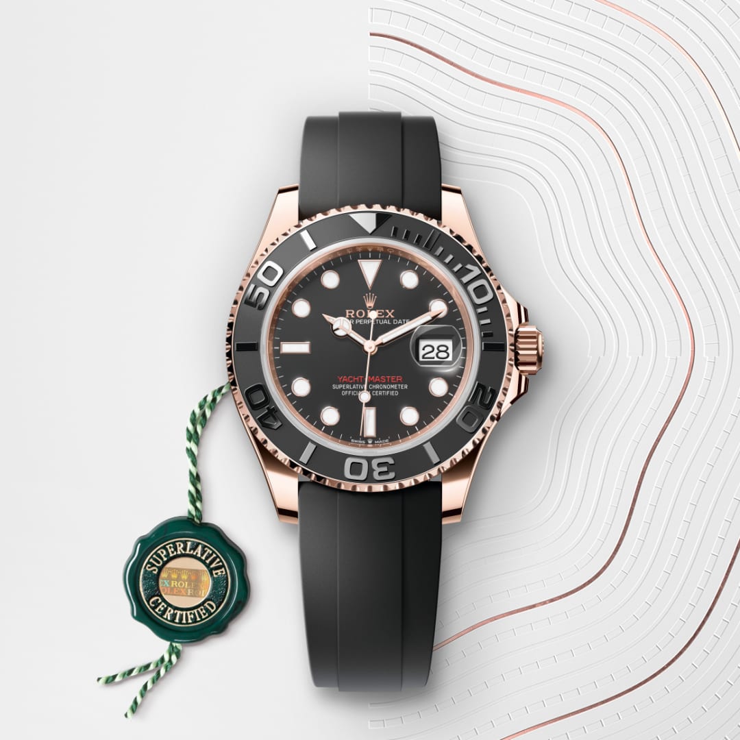 Rolex Yacht-Master 40 Oyster, 40 mm, Everose gold M126655-0002
