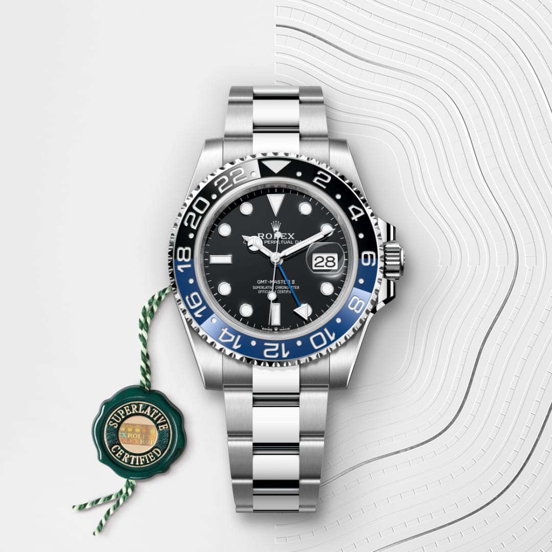 Rolex GMT-Master II Oyster, 40 mm, Edelstahl Oystersteel M126710BLNR-0003