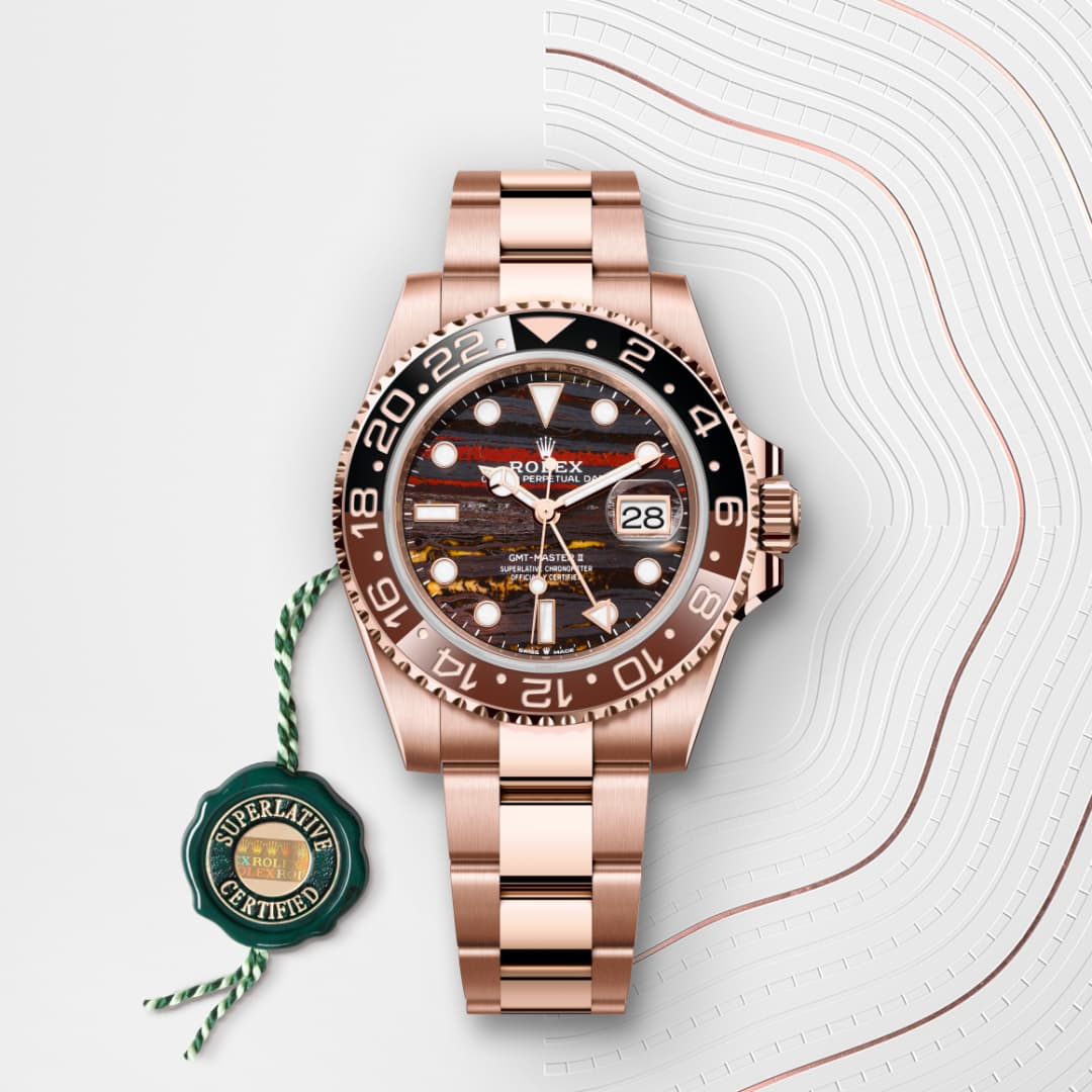 Rolex GMT-Master II Oyster, 40 mm, Everose-Gold M126715CHNR-0002