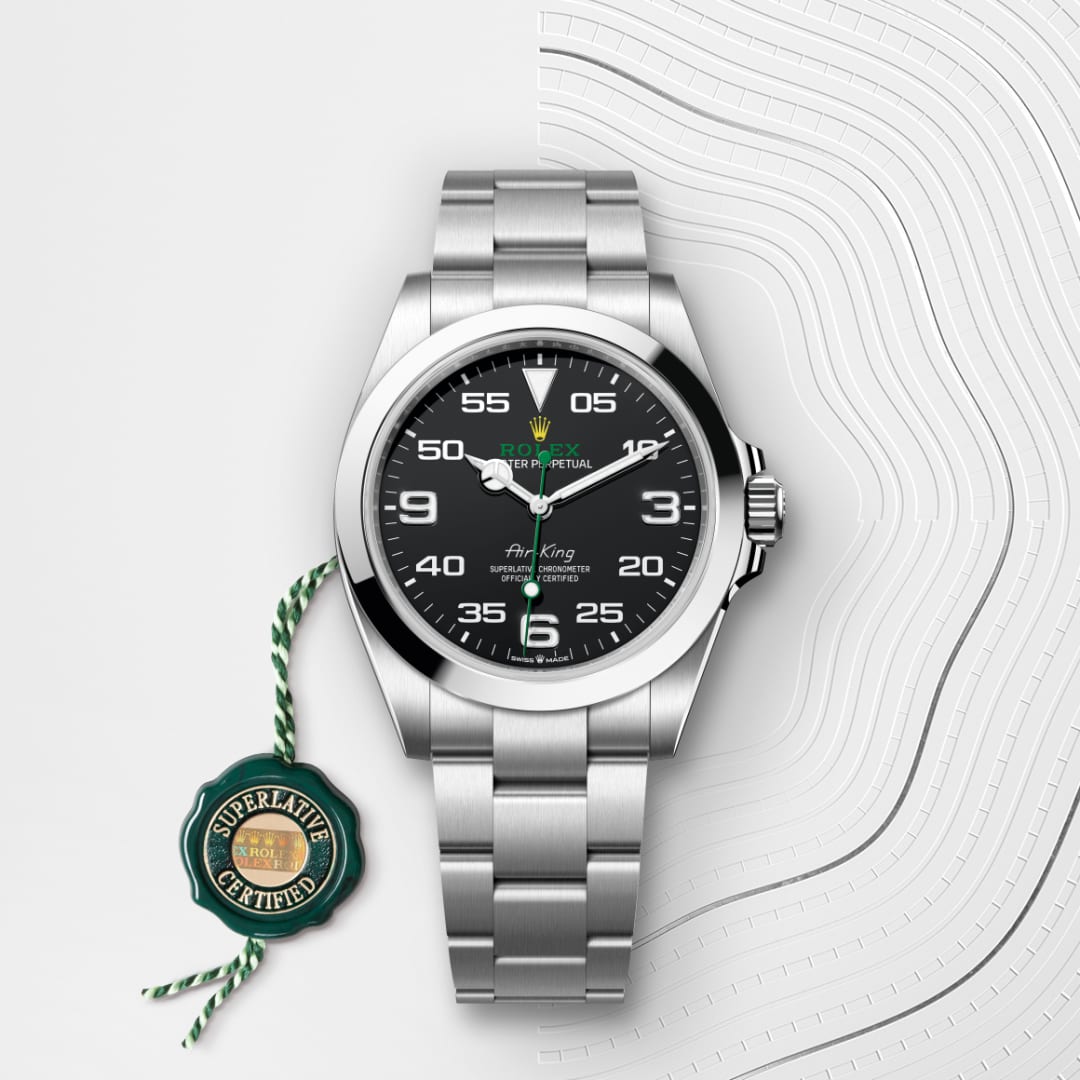Rolex Air-King Oyster, 40 mm, Oystersteel M126900-0001