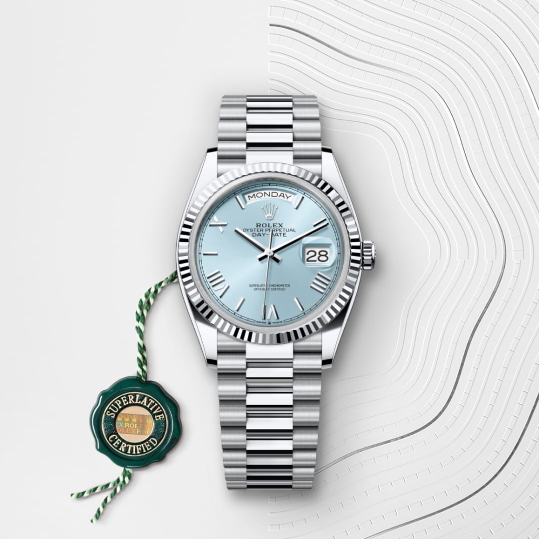 Rolex Day-Date 36 Oyster, 36 mm, Platin M128236-0018