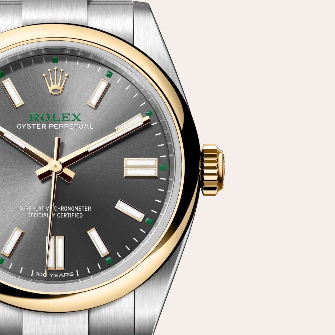 Rolex Oyster Perpetual 41 Oyster, 41 mm, Edelstahl Oystersteel und Gelbgold M134303-0001