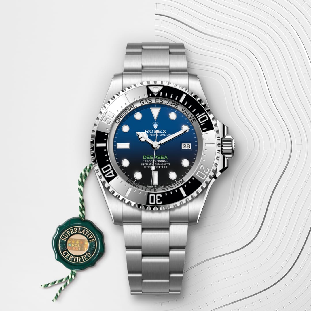 Rolex Rolex Deepsea Oyster, 44 mm, Edelstahl Oystersteel M136660-0005