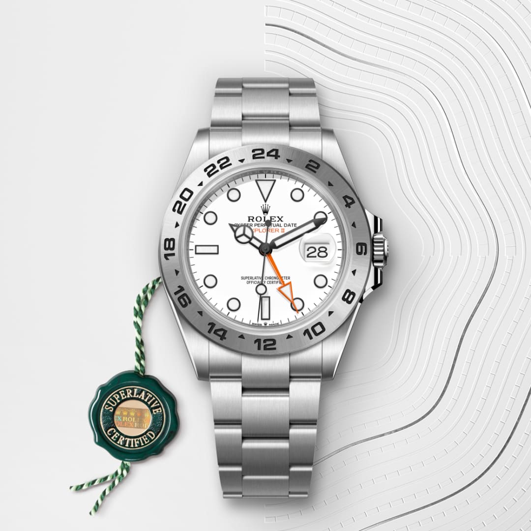 Rolex Explorer II Oyster, 42 mm, Oystersteel M226570-0001