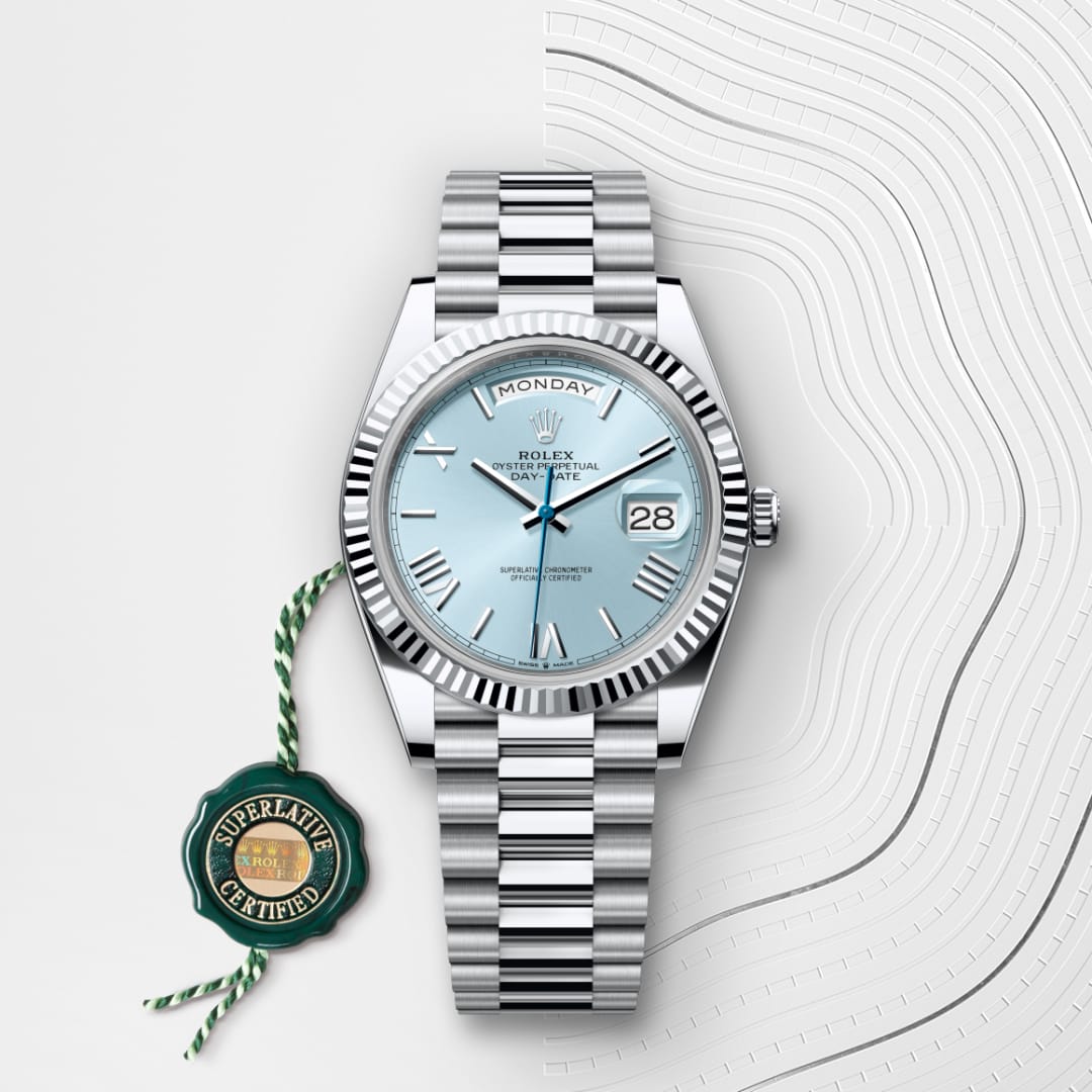 Rolex Day-Date 40 Oyster, 40 mm, platinum M228236-0012