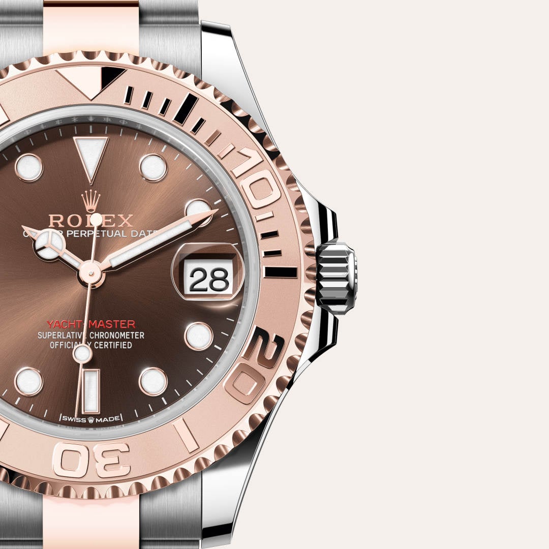 Rolex Yacht-Master 37 Oyster, 37 mm, Edelstahl Oystersteel und Everose-Gold M268621-0003
