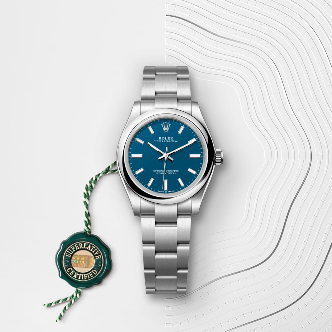 Rolex Oyster Perpetual 31 Oyster, 31 mm, Oystersteel M277200-0017