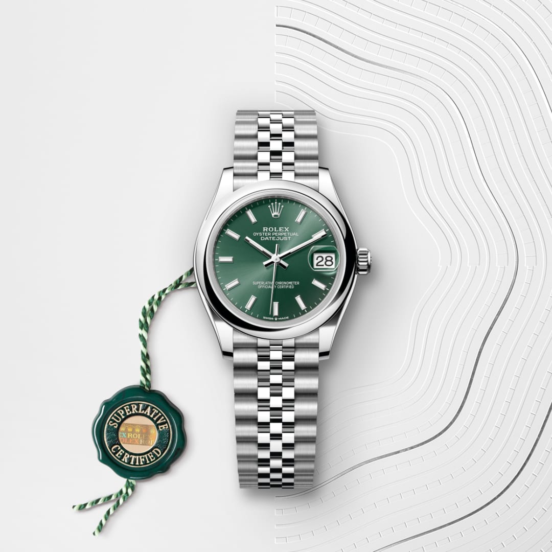 Rolex Datejust 31 Oyster, 31 mm, Oystersteel M278240-0012