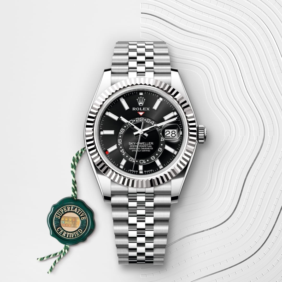 Rolex Sky-Dweller Oyster, 42 mm, Oystersteel and white gold M336934-0008