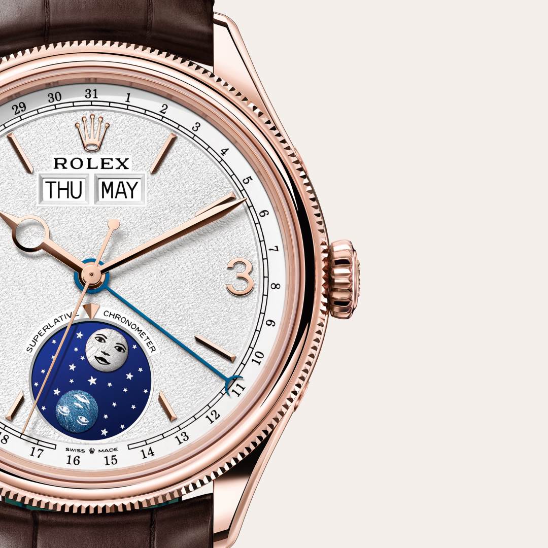 Rolex Padellone 39 mm, 18 Karat Everose-Gold, poliert M53505-0002