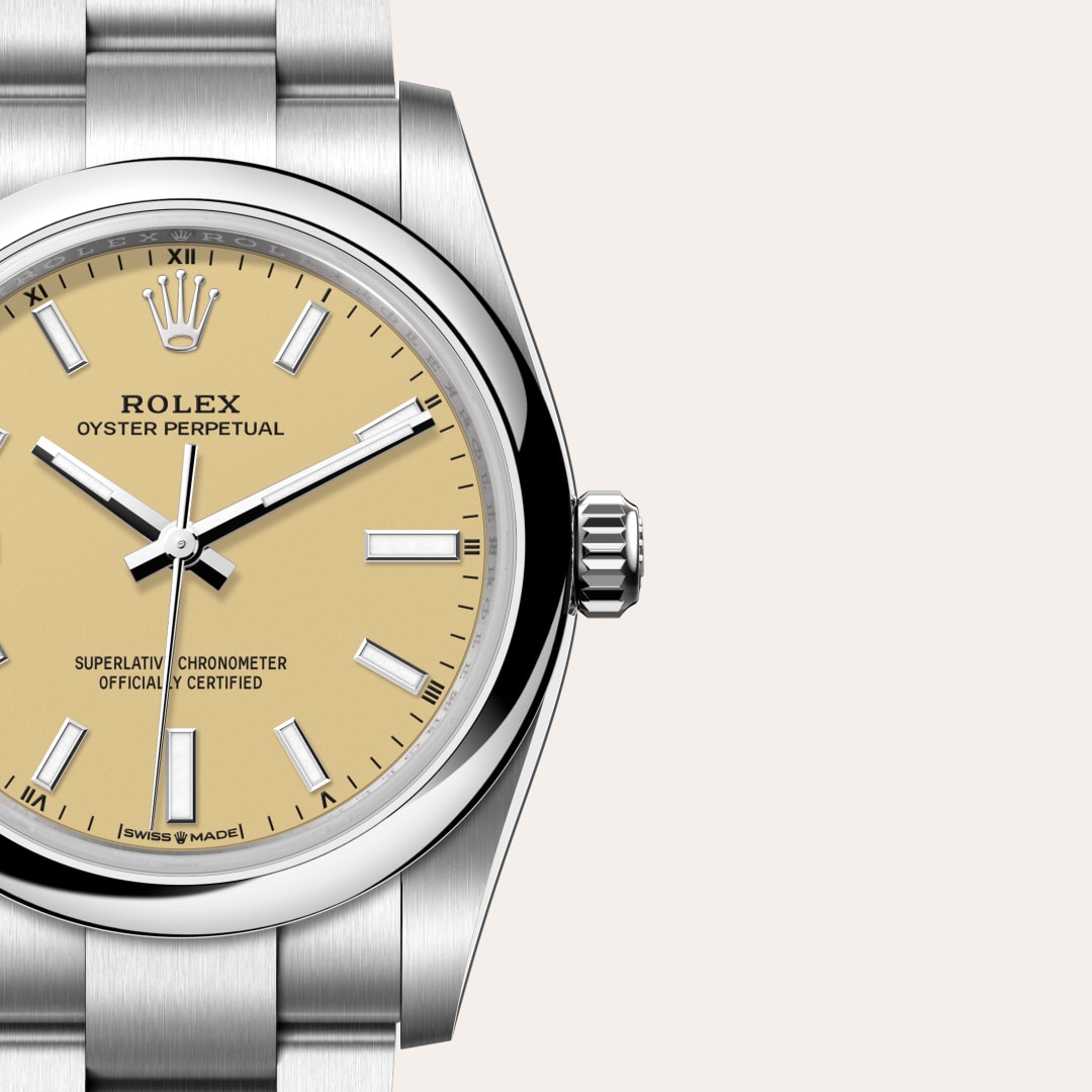 Rolex Oyster Perpetual 34 Oyster, 34 mm, Oystersteel M124200-0007