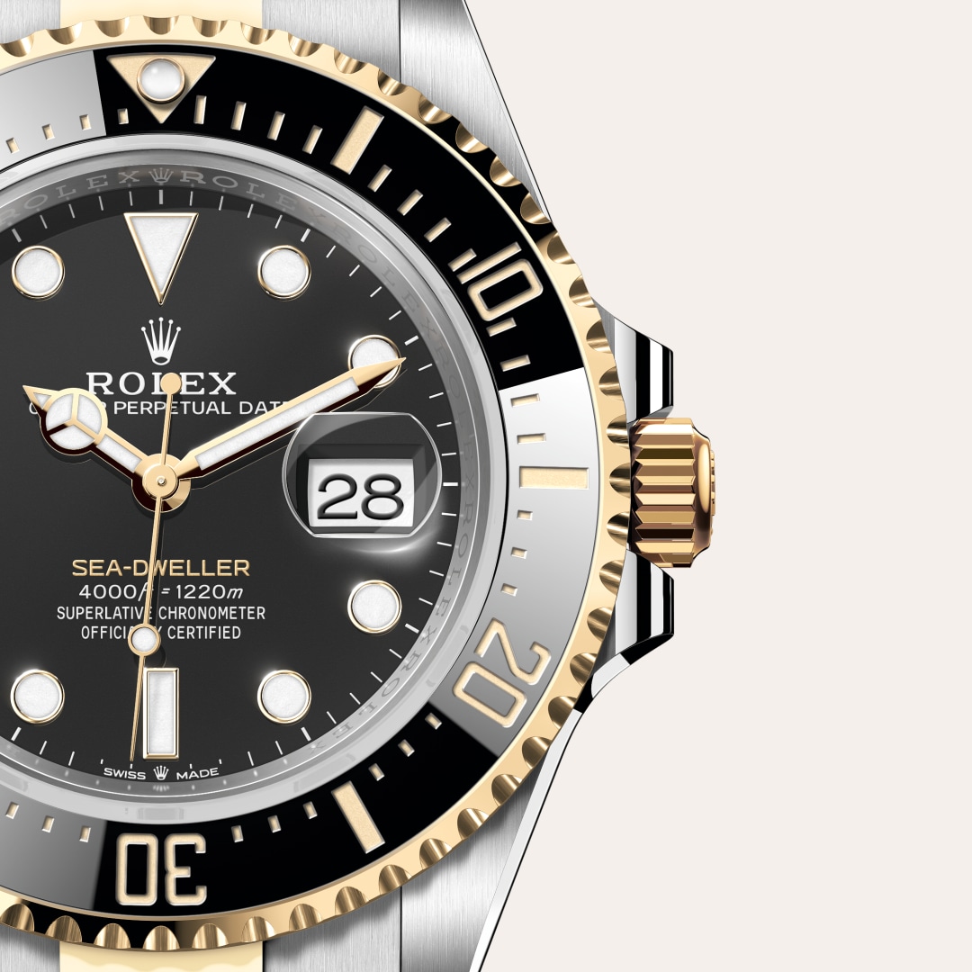 Rolex Sea-Dweller Oyster, 43 mm, Oystersteel and yellow gold M126603-0001