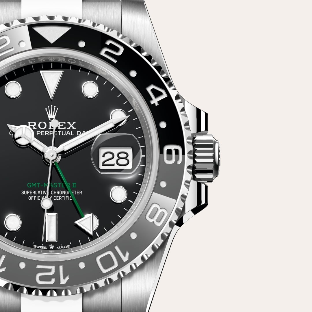 Rolex GMT-Master II Oyster, 40 mm, Edelstahl Oystersteel M126710GRNR-0004