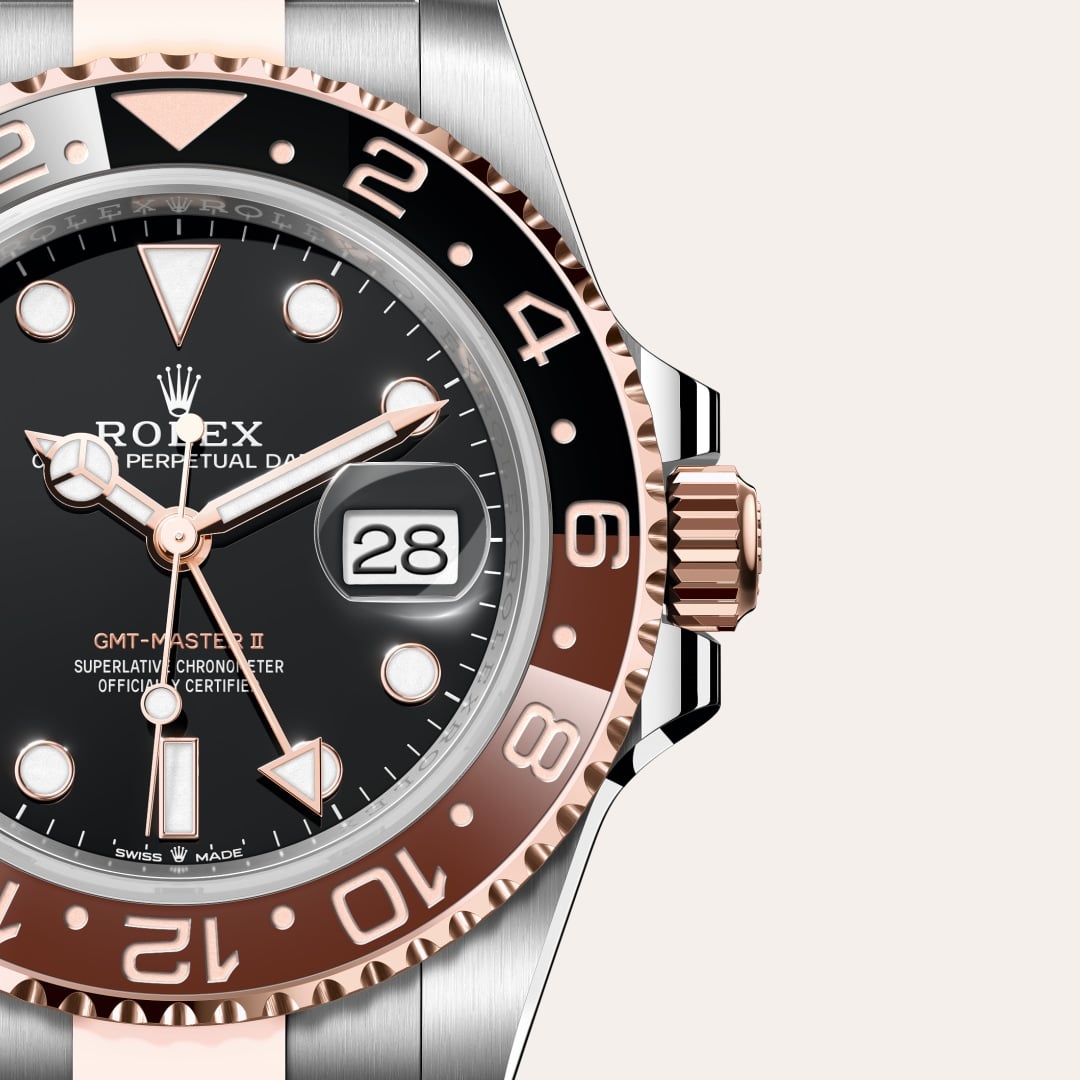 Rolex GMT-Master II Oyster, 40 mm, Edelstahl Oystersteel und Everose-Gold M126711CHNR-0002
