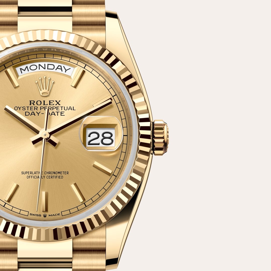 Rolex Day-Date 36 Oyster, 36 mm, Gelbgold M128238-0045
