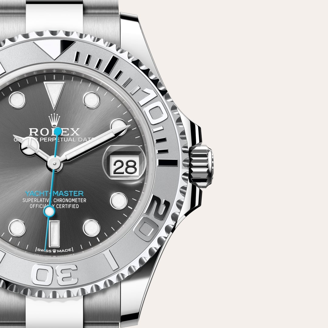 Rolex Yacht-Master 37 Oyster, 37 mm, Oystersteel and platinum M268622-0002