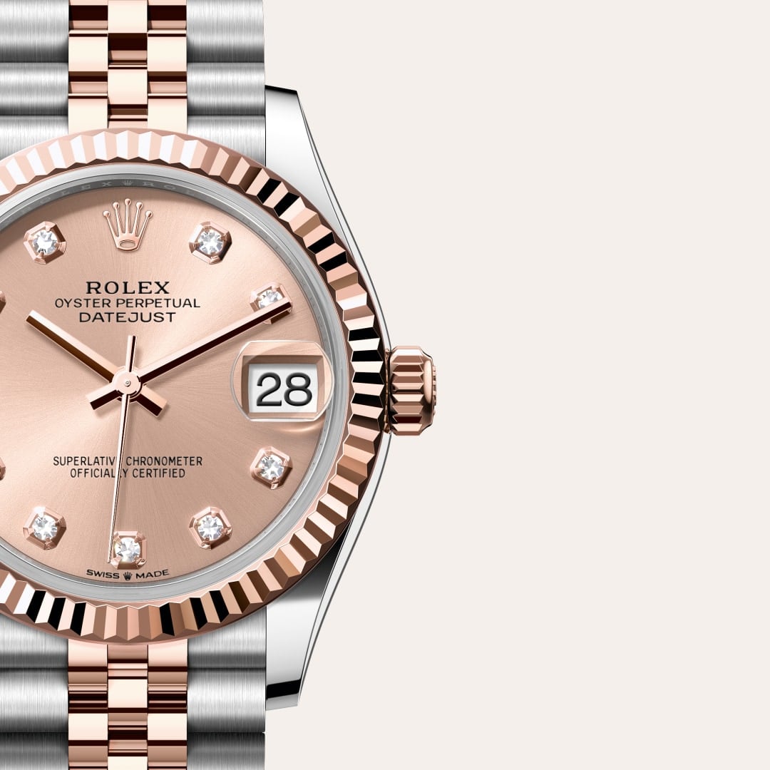 Rolex Datejust 31 Oyster, 31 mm, Oystersteel and Everose gold M278271-0024