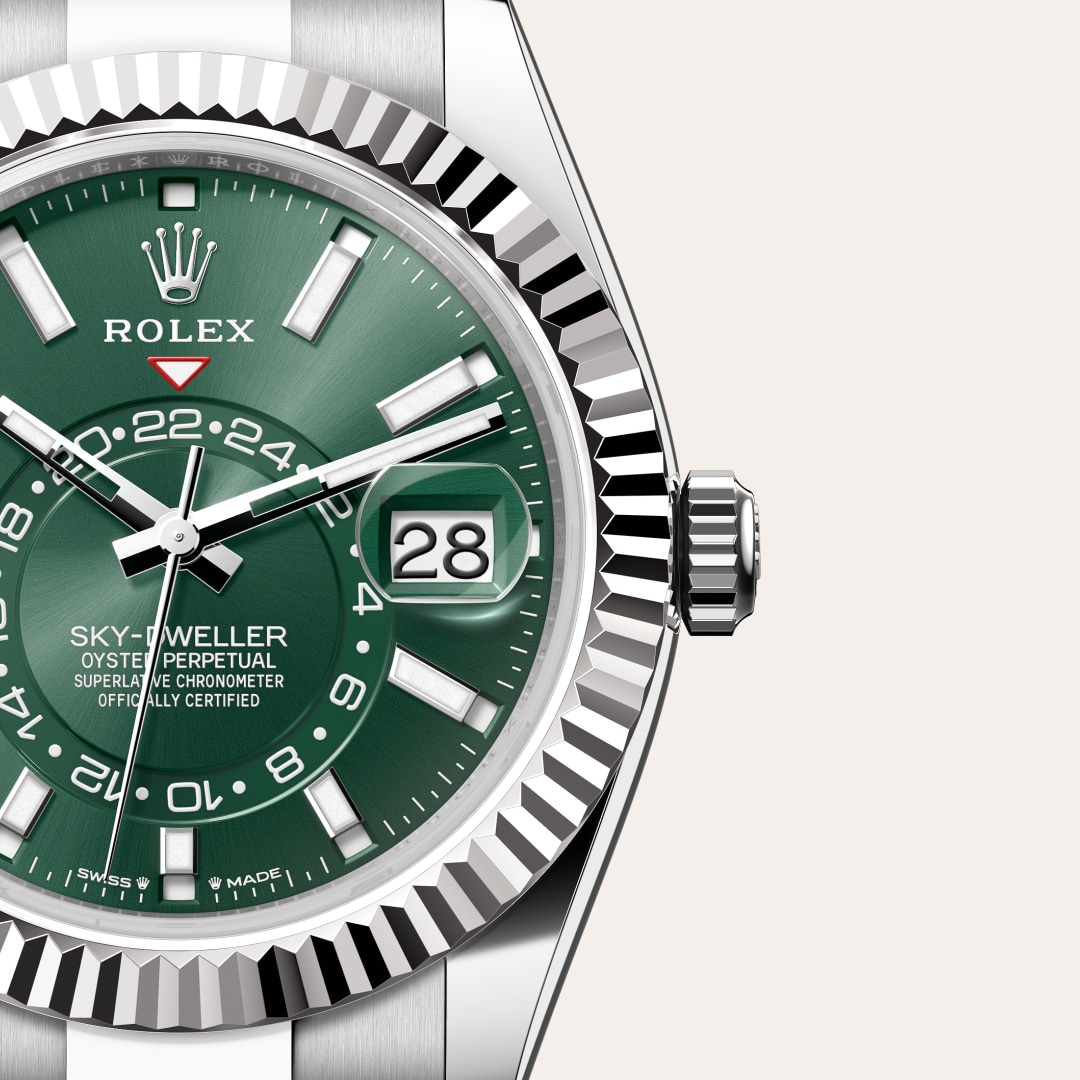 Rolex Sky-Dweller Oyster, 42 mm, Oystersteel and white gold M336934-0001
