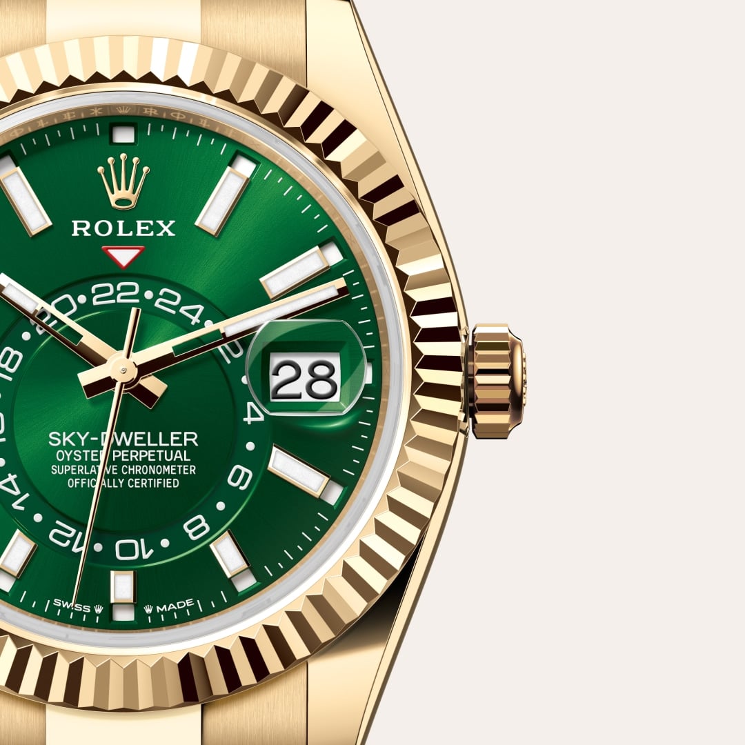 Rolex Sky-Dweller Oyster, 42 mm, Gelbgold M336938-0007