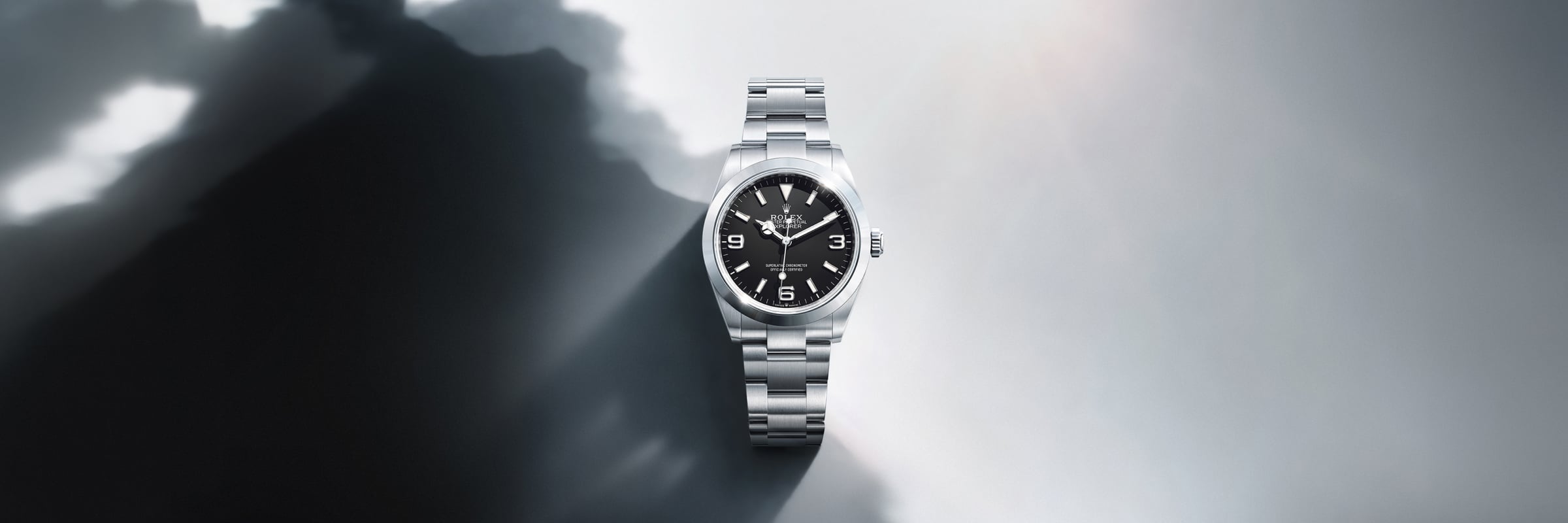 Rolex Explorer 36 Oyster, 36 mm, Edelstahl Oystersteel M124270-0001