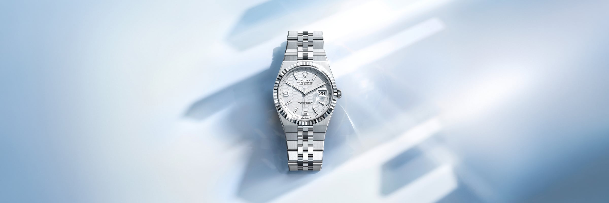 Rolex Land-Dweller 40 Oyster, 40 mm, Platin M127336-0001