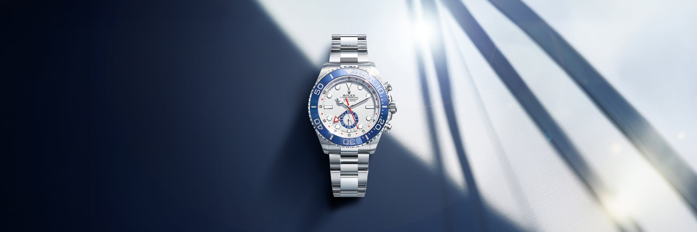 Rolex Yacht-Master II Oyster, 44 mm, Oystersteel M126680-0001