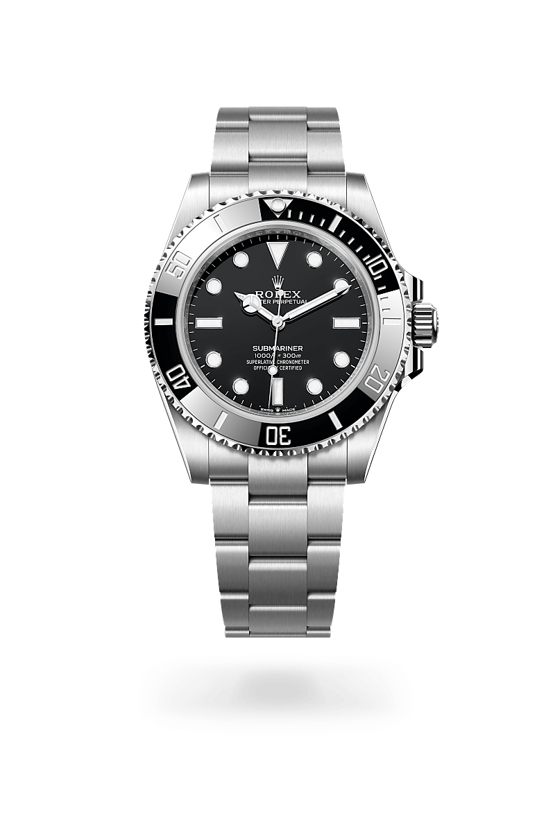 Rolex Submariner Oyster, 41 mm, Edelstahl Oystersteel m124060-0001