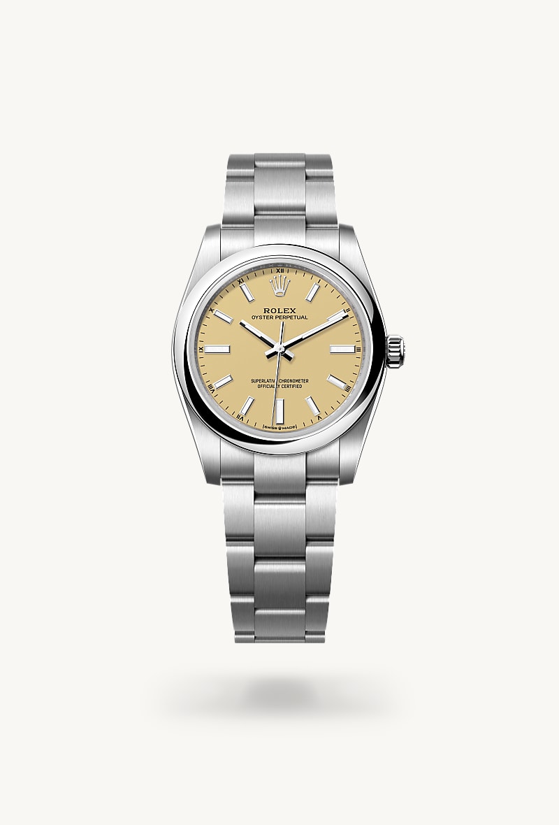 Rolex Oyster Perpetual 34 Oyster, 34 mm, Oystersteel M124200-0007