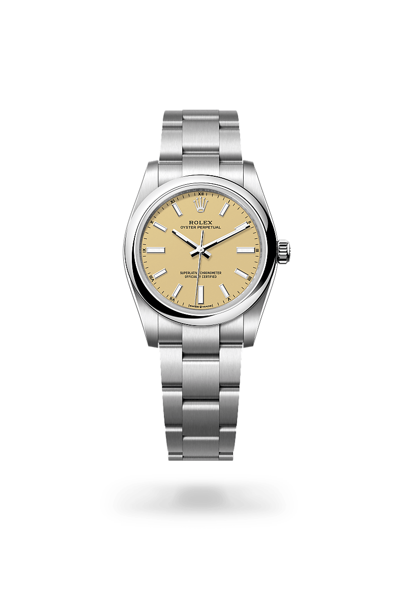 Rolex Oyster Perpetual 34 Oyster, 34 mm, Oystersteel m124200-0007