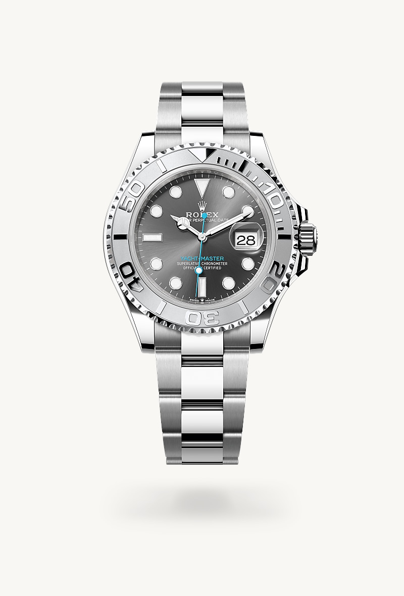 Rolex Yacht-Master 40 Oyster, 40 mm, Oystersteel and platinum M126622-0001