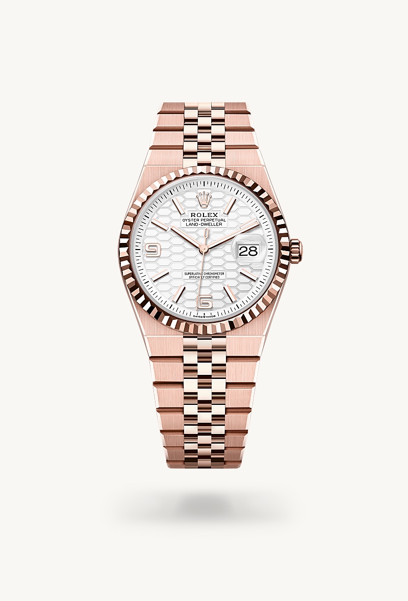 Rolex Land-Dweller 36 Oyster, 36 mm, Everose-Gold M127235-0001