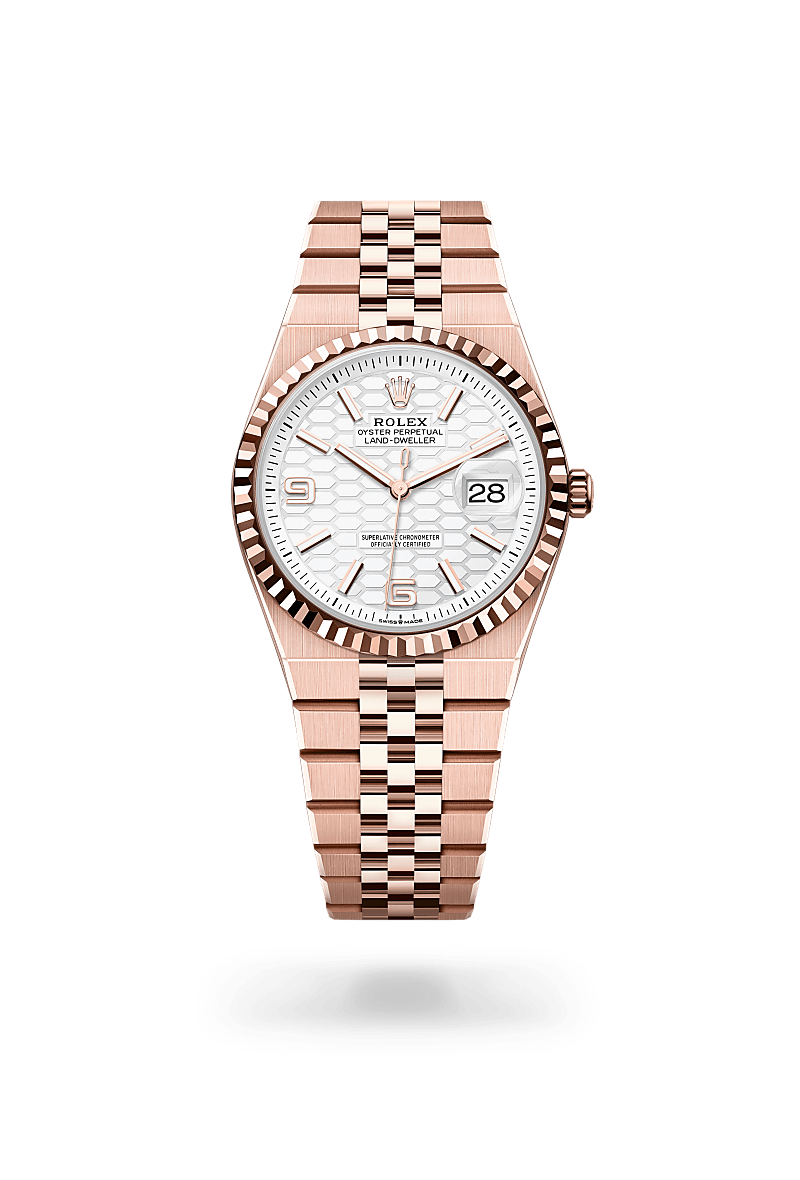 Rolex Land-Dweller 36 Oyster, 36 mm, Everose-Gold m127235-0001