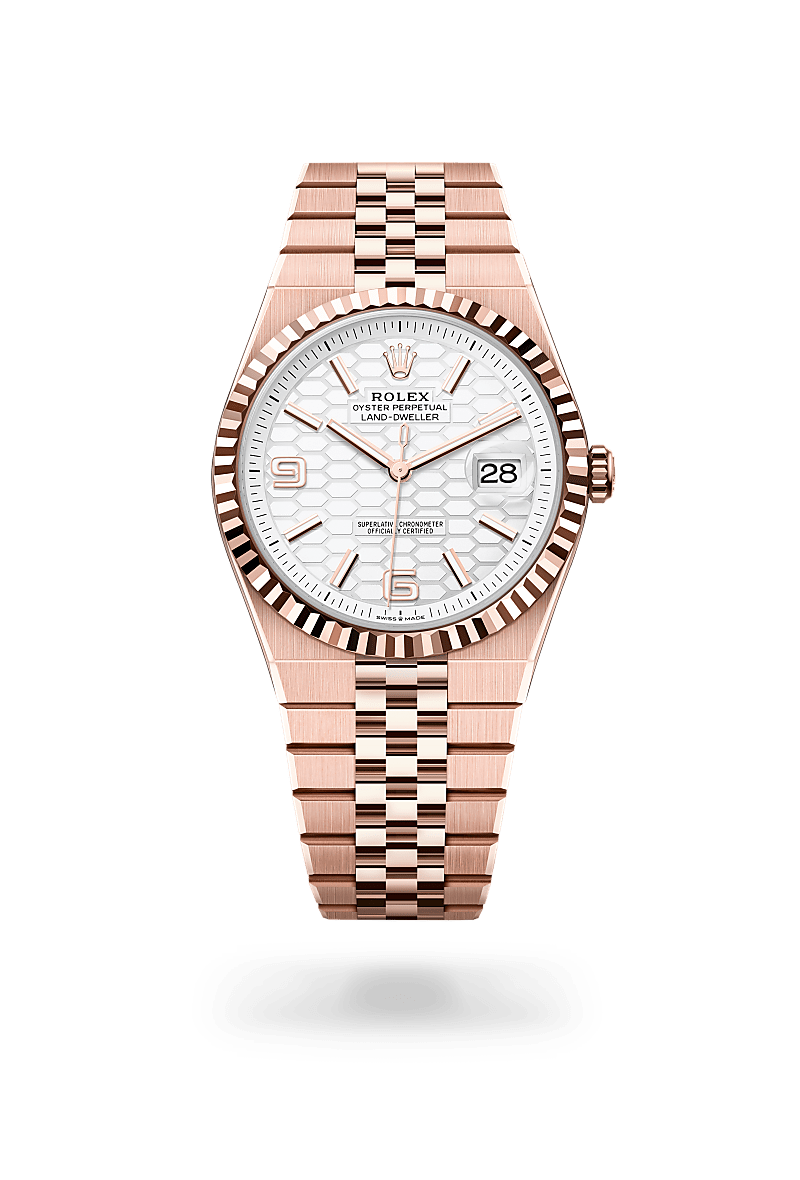 Rolex Land-Dweller 40 Oyster, 40 mm, Everose-Gold m127335-0001