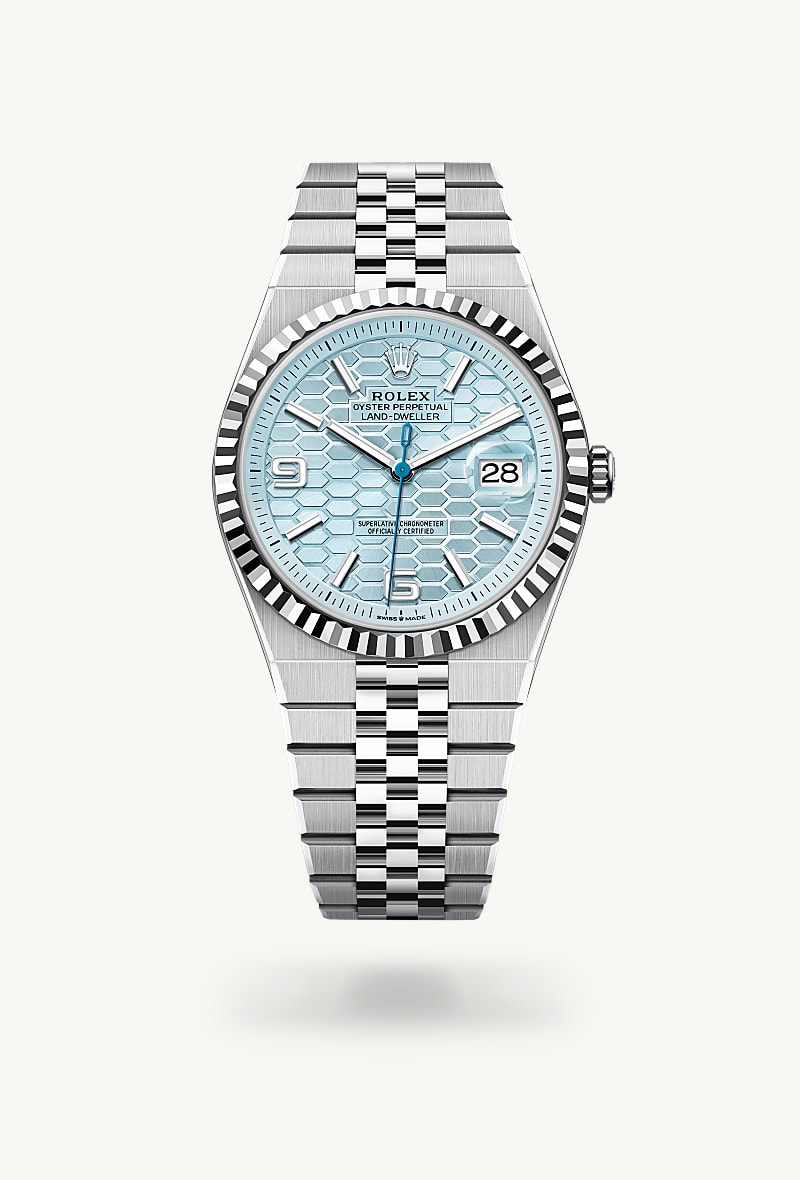 Rolex Land-Dweller 40 Oyster, 40 mm, Platin M127336-0001