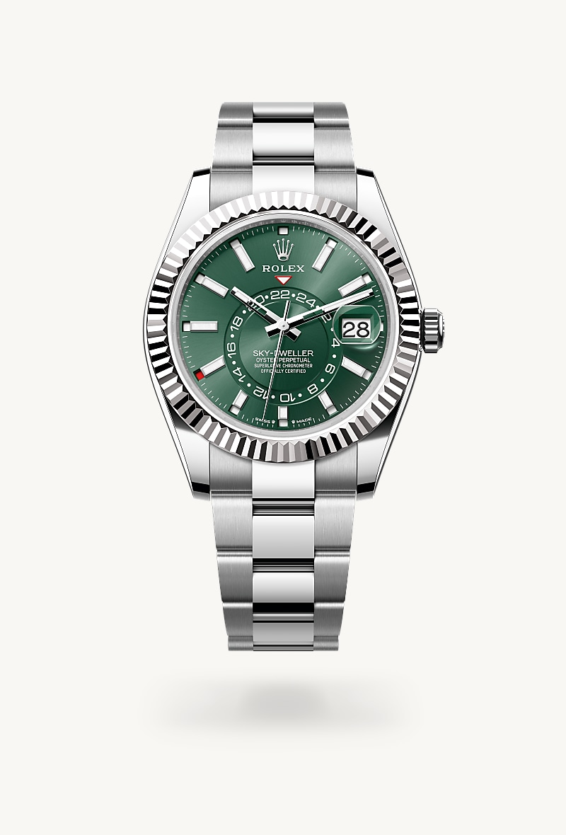 Rolex Sky-Dweller Oyster, 42 mm, Oystersteel and white gold M336934-0001