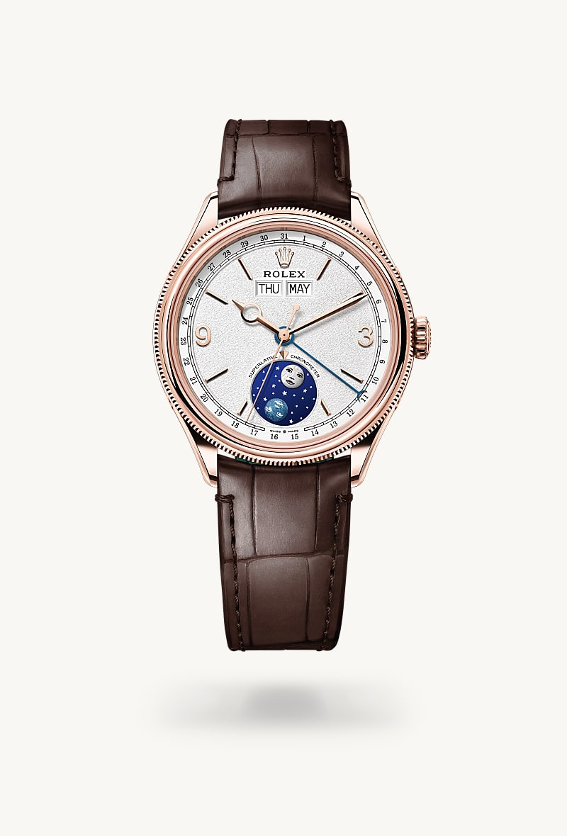 Rolex Padellone 39 mm, 18 Karat Everose-Gold, poliert M53505-0002